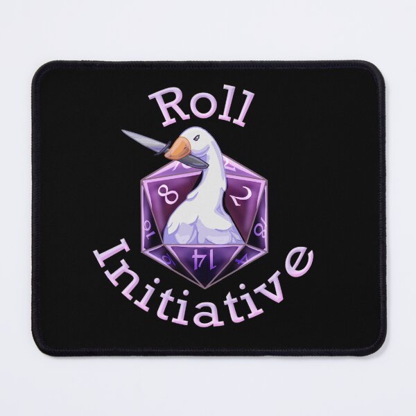 Item preview, Roll Initiative Goose - Dark Pink designed and sold by -Solarly-.