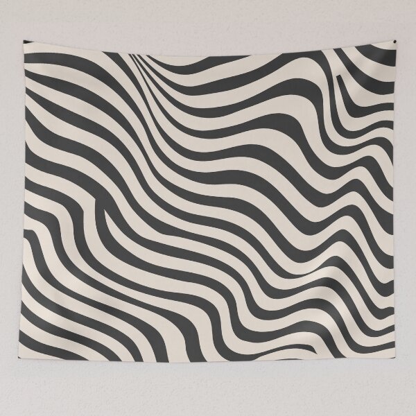 Item preview, Abstract Lines - Modern Minimalistic Neutral Aesthetic Decor designed and sold by FrankiesStudioCo.