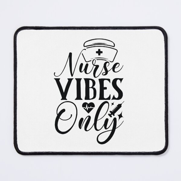 Item preview, Nurse Vibes Only - Trendy Aesthetic Medical Professional Life Gift designed and sold by FuzionRaptor.