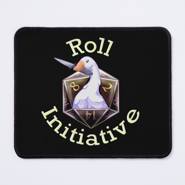 Item preview, Roll Initiative Goose - Dark Yellow designed and sold by -Solarly-.