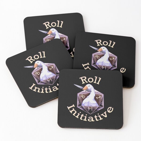 Item preview, Roll Initiative Goose - Dark Orange designed and sold by -Solarly-.