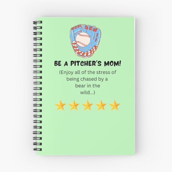 Item preview, Be a Pitcher's Mom! t-shirt designed and sold by Thoughts into Threads.