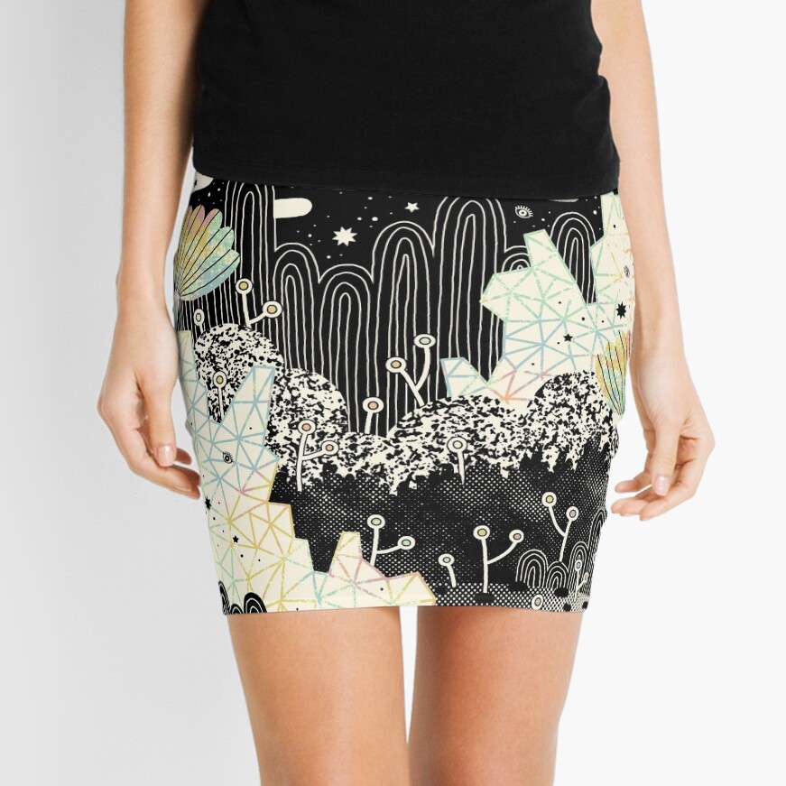 Into the Unkown... Mini Skirt