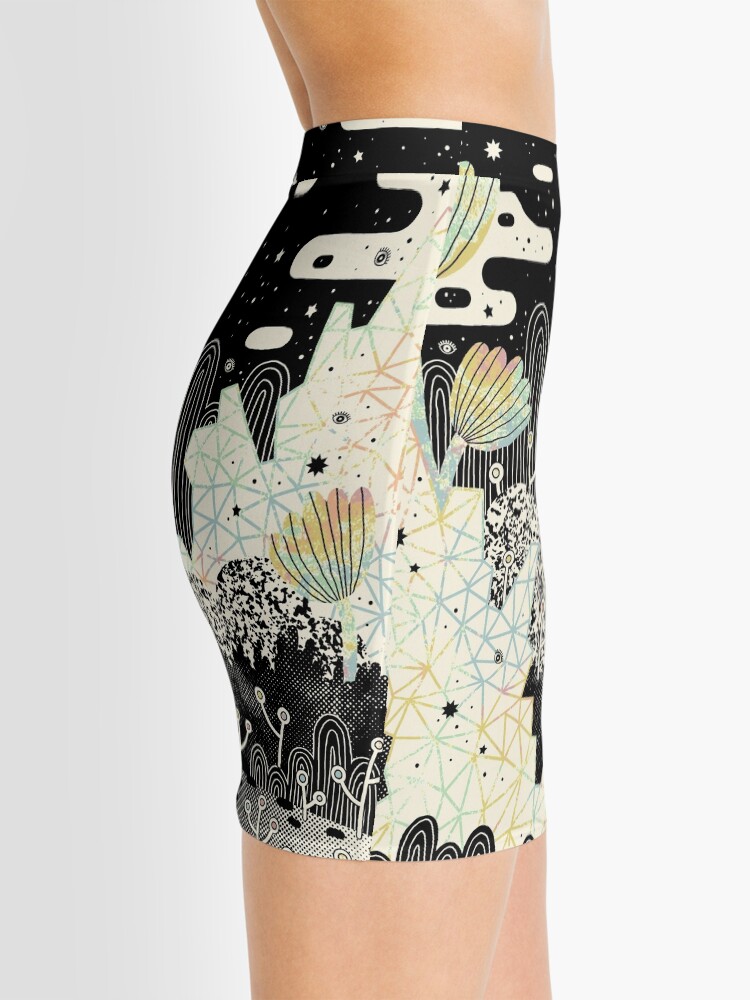 Alternate view of Into the Unkown... Mini Skirt
