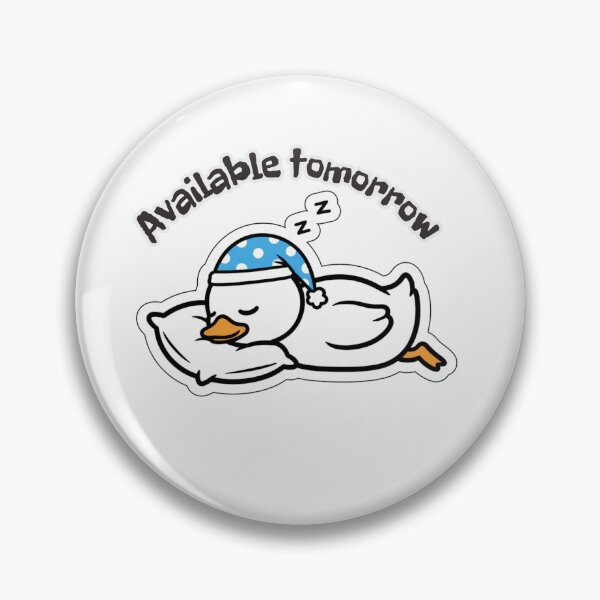 Item preview, Lazy Sleeping Duck designed and sold by FDMarts.
