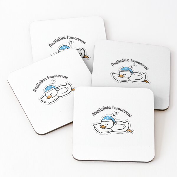 Item preview, Lazy Sleeping Duck designed and sold by FDMarts.