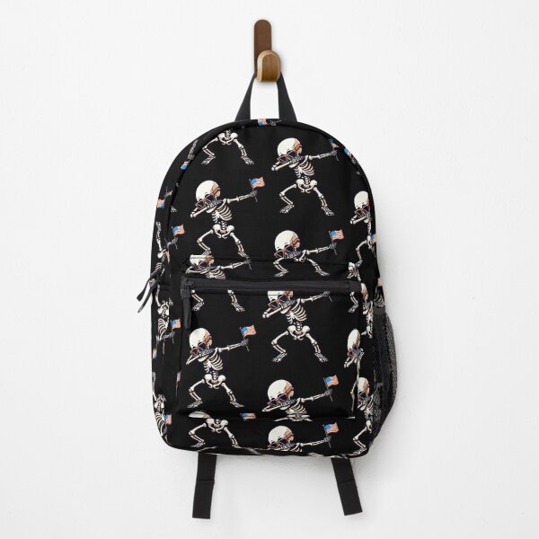 Item preview, Funny Skeleton Dabbing 4th July USA Flag America Boys Girls Kids designed and sold by rafaeltto.