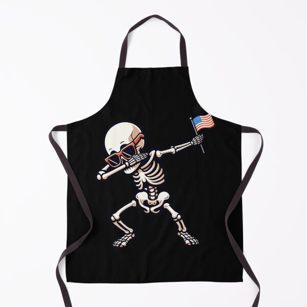 Item preview, Funny Skeleton Dabbing 4th July USA Flag America Boys Girls Kids designed and sold by rafaeltto.