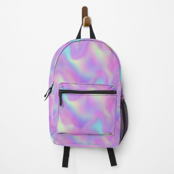 Item preview, abstract colorful gradient kaleidoscope pastel purple blue designed and sold by Gossip Rag.