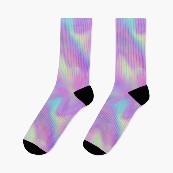 Item preview, abstract colorful gradient kaleidoscope pastel purple blue designed and sold by Gossip Rag.