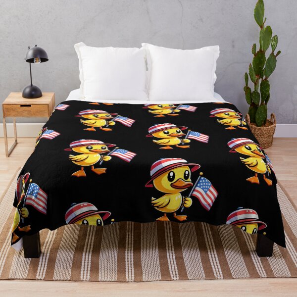 Item preview, Funny Yellow Duck 4th July Patriotic USA Flag America Boys Girls Kids designed and sold by rafaeltto.