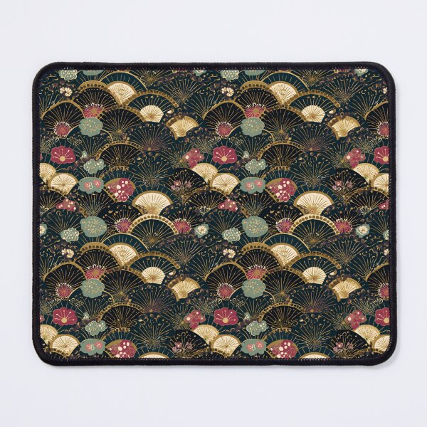 Artikelvorschau, Elegantes japanisches Fächer-Blumenmuster-Design entworfen und verkauft von NicolasGlowArt.