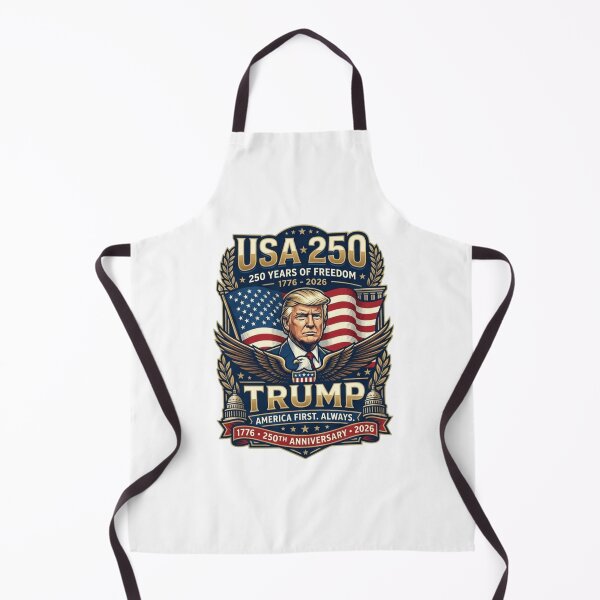 Item preview, Donald Trump USA 250 - 250 Years of Freedom 1776-2026 Patriotic Anniversary designed and sold by FarDesign.