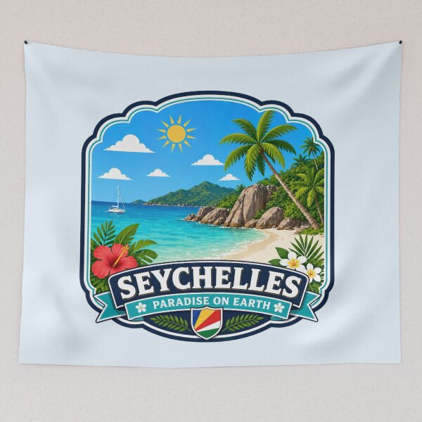 Item preview, Seychelles - Paradise on Earth designed and sold by Myra365Art.
