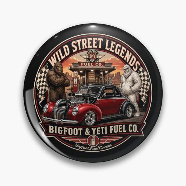 Item preview, Wild Street Legends Bigfoot & Yeti 1940 Ford Coupe designed and sold by Bigfoot Fuel Co.