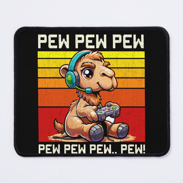 Item preview, Funny Camel Vintage Gamer Videogames Pew Zoo Boys Girls Kids designed and sold by rafaeltto.