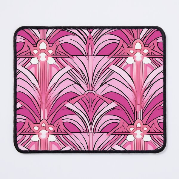 Item preview, Elegant Pink And White Art Deco Vintage Pattern designed and sold by DEC02.
