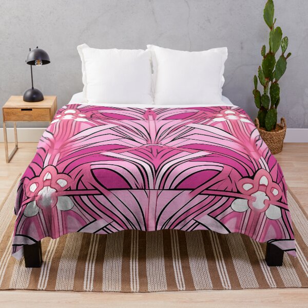 Item preview, Elegant Pink And White Art Deco Vintage Pattern designed and sold by DEC02.