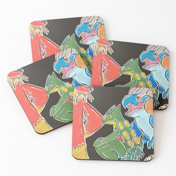 Item preview, Hoenn Starters designed and sold by MidnightArtJourney .