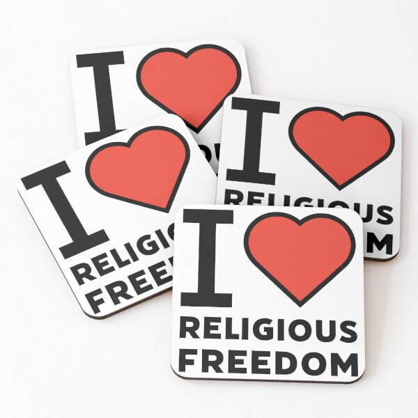 Item preview, I love religious freedom  designed and sold by Rachel the Artist .