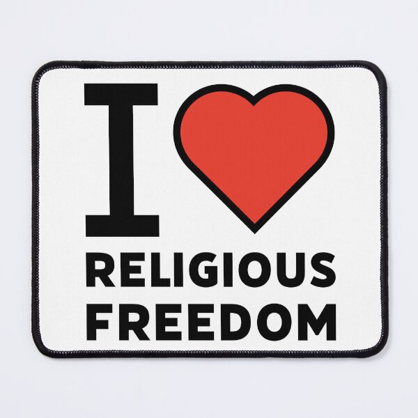 Item preview, I love religious freedom designed and sold by Rachel the Artist .