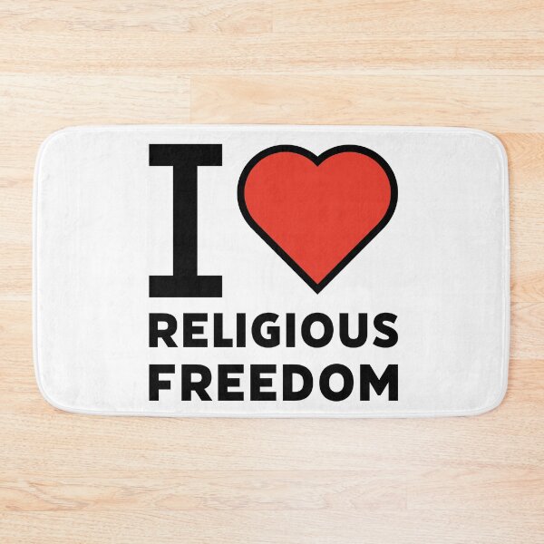 Item preview, I love religious freedom  designed and sold by Rachel the Artist .