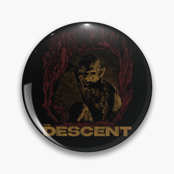 Item preview, The Descent 2005 Cave Crawler Monster Distressed designed and sold by Power Up Prints.