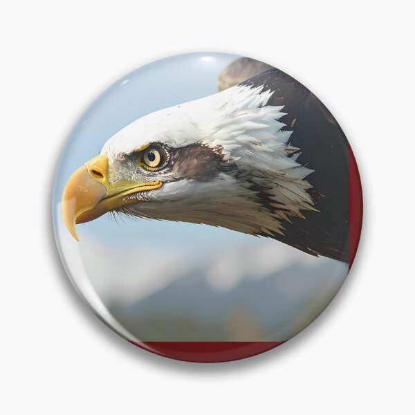 Item preview, Bald eagle portrait designed and sold by Creative Visualize.