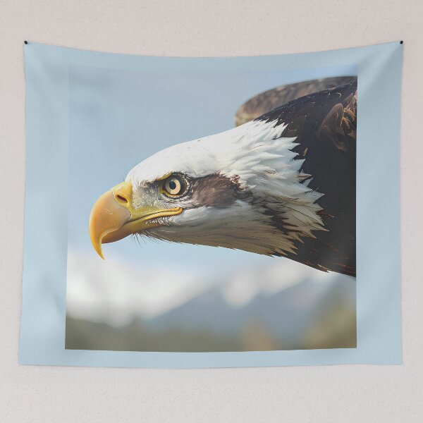 Item preview, Bald eagle portrait designed and sold by Creative Visualize.