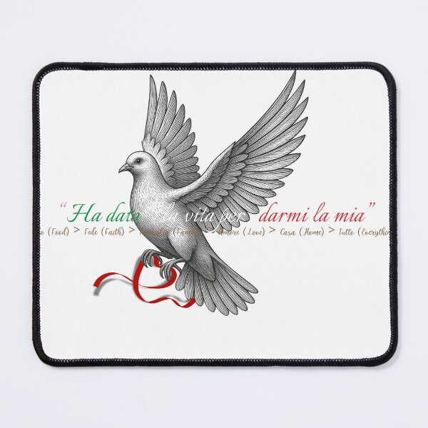 Item preview, mothers day italian style with peace designed and sold by ink sync.