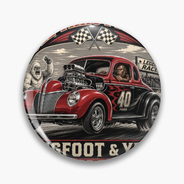 Item preview, Full Throttle Fuel Bigfoot & Yeti 1940 Ford Coupe Racing designed and sold by Bigfoot Fuel Co.