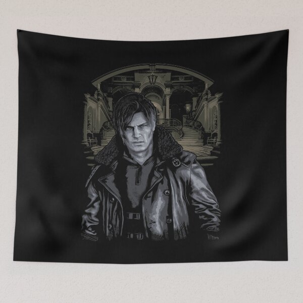 Item preview, Resident Evil 9 Requiem Leon Kennedy Chronic Care Center Rhodes Hill designed and sold by Power Up Prints.