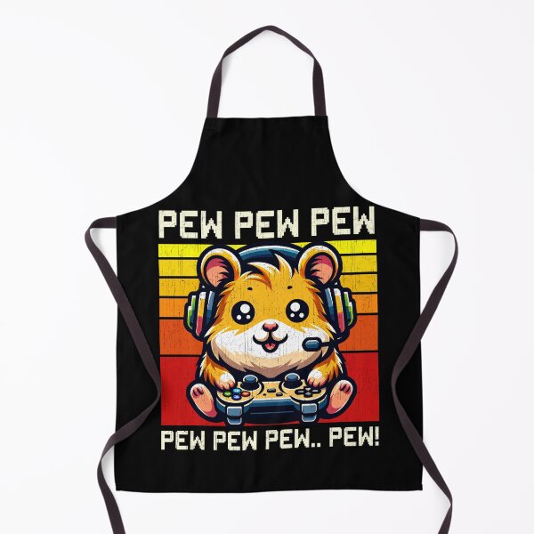 Item preview, Funny Hamster Vintage Gamer Videogames Pew Zoo Boys Girls Kids designed and sold by rafaeltto.