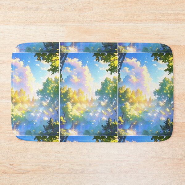 Item preview, embrace of the light: the golden forest under the dreamy sky designed and sold by LomainTatiana8.