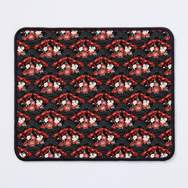 Item preview, Japanese Sakura Blossom & Wave Pattern Design designed and sold by NicolasGlowArt.