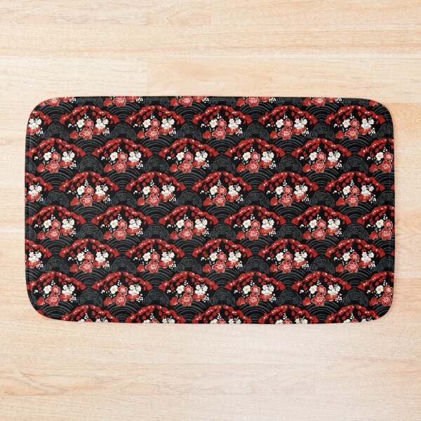 Item preview, Japanese Sakura Blossom & Wave Pattern Design designed and sold by NicolasGlowArt.
