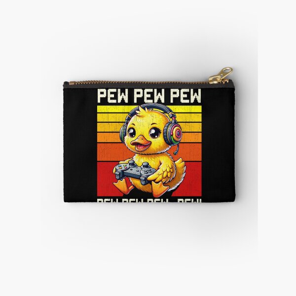 Item preview, Funny Yellow Duck Vintage Gamer Videogames Pew Zoo Boys Girls Kids designed and sold by rafaeltto.