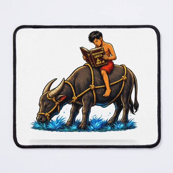 Item preview, Simple Life Deep Wisdom Buffalo Reading designed and sold by FEEL GOOD CLUB DESIGNS.