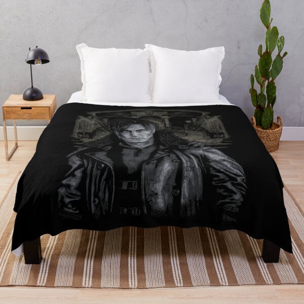 Item preview, Resident Evil 9 Requiem Leon Kennedy Chronic Care Center Rhodes Hill Distressed designed and sold by Power Up Prints.