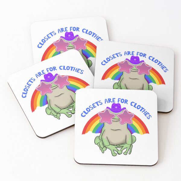 Item preview, closets are for clothes - gay frog designed and sold by thecamillest.