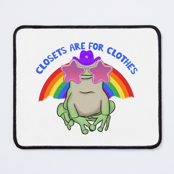 Item preview, closets are for clothes - gay frog designed and sold by thecamillest.