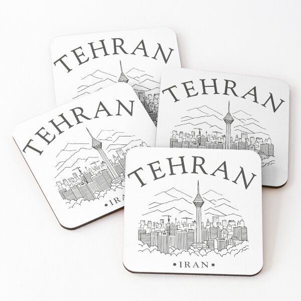 Item preview, Tehran City Minimal Design,Iran,تهران designed and sold by Mossypixels.