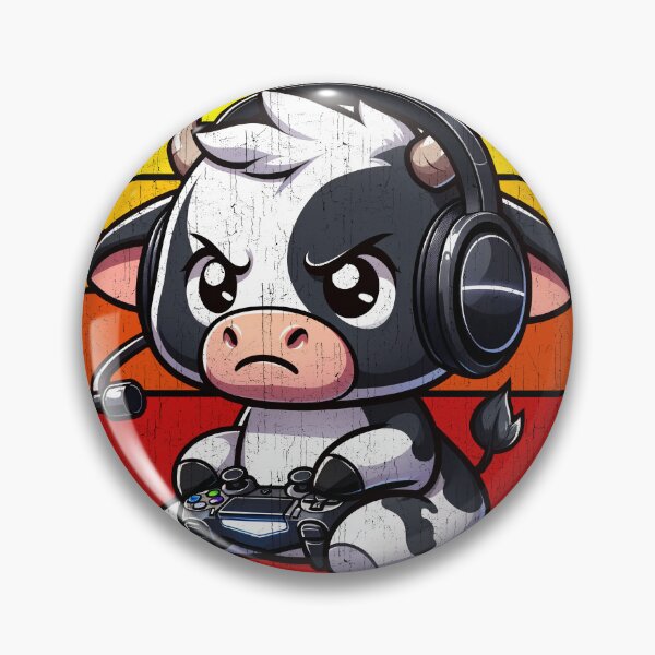Item preview, Funny Cow Vintage Gamer Videogames Pew Zoo Boys Girls Kids designed and sold by rafaeltto.