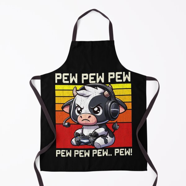 Item preview, Funny Cow Vintage Gamer Videogames Pew Zoo Boys Girls Kids designed and sold by rafaeltto.