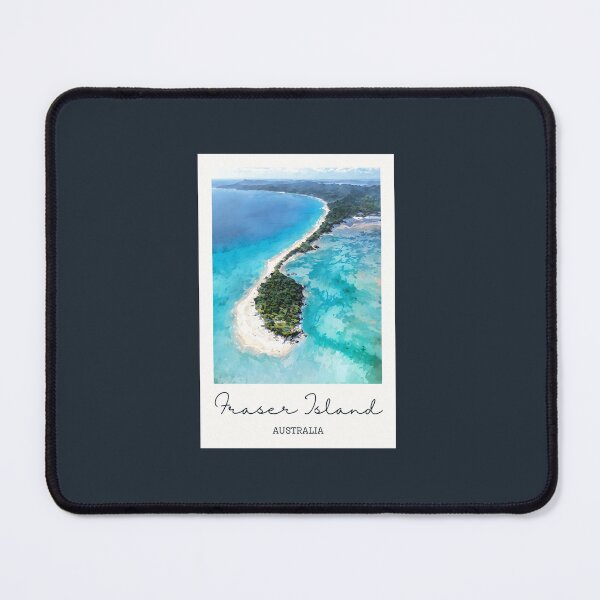Item preview, Fraser Island Wathumba Point Beach - Vintage Souvenir designed and sold by twentytwo ART souvenir designs.