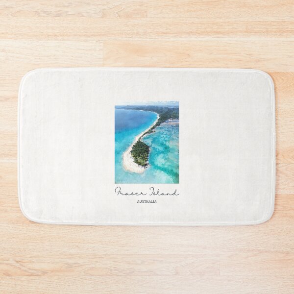 Item preview, Fraser Island Wathumba Point Beach - Vintage Souvenir designed and sold by twentytwo ART souvenir designs.