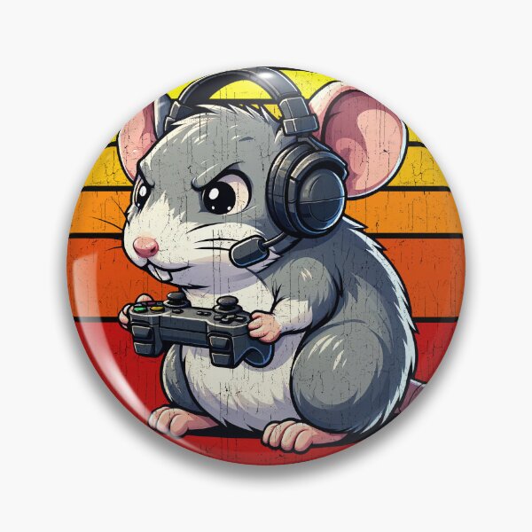 Item preview, Funny Mouse Vintage Gamer Videogames Pew Zoo Boys Girls Kids designed and sold by rafaeltto.