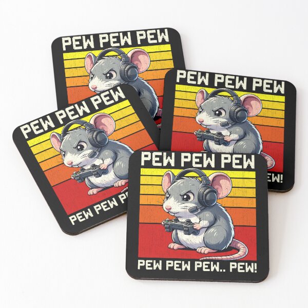 Item preview, Funny Mouse Vintage Gamer Videogames Pew Zoo Boys Girls Kids designed and sold by rafaeltto.