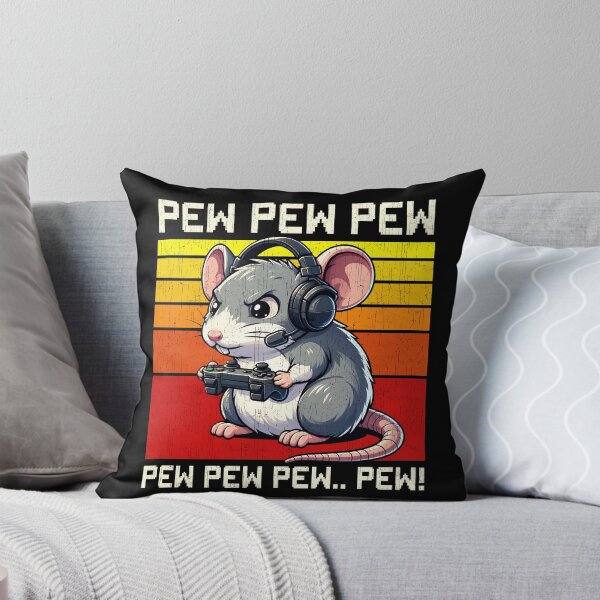 Item preview, Funny Mouse Vintage Gamer Videogames Pew Zoo Boys Girls Kids designed and sold by rafaeltto.