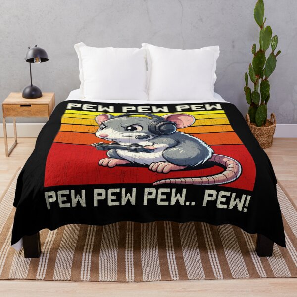 Item preview, Funny Mouse Vintage Gamer Videogames Pew Zoo Boys Girls Kids designed and sold by rafaeltto.